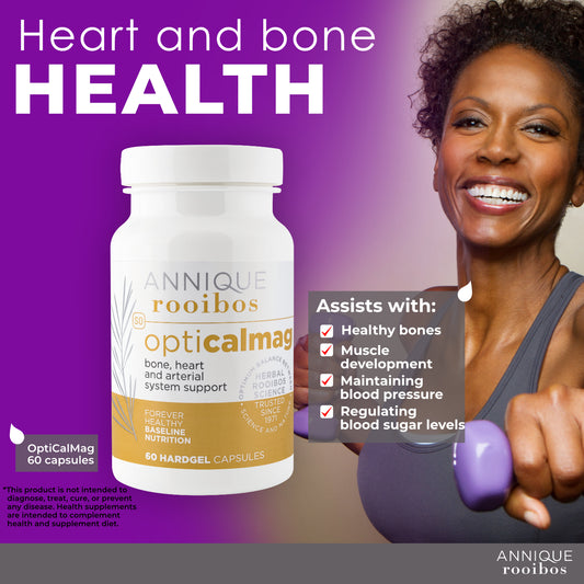 OptiCalMag: For bone, heart and arterial system support – 60 Capsules