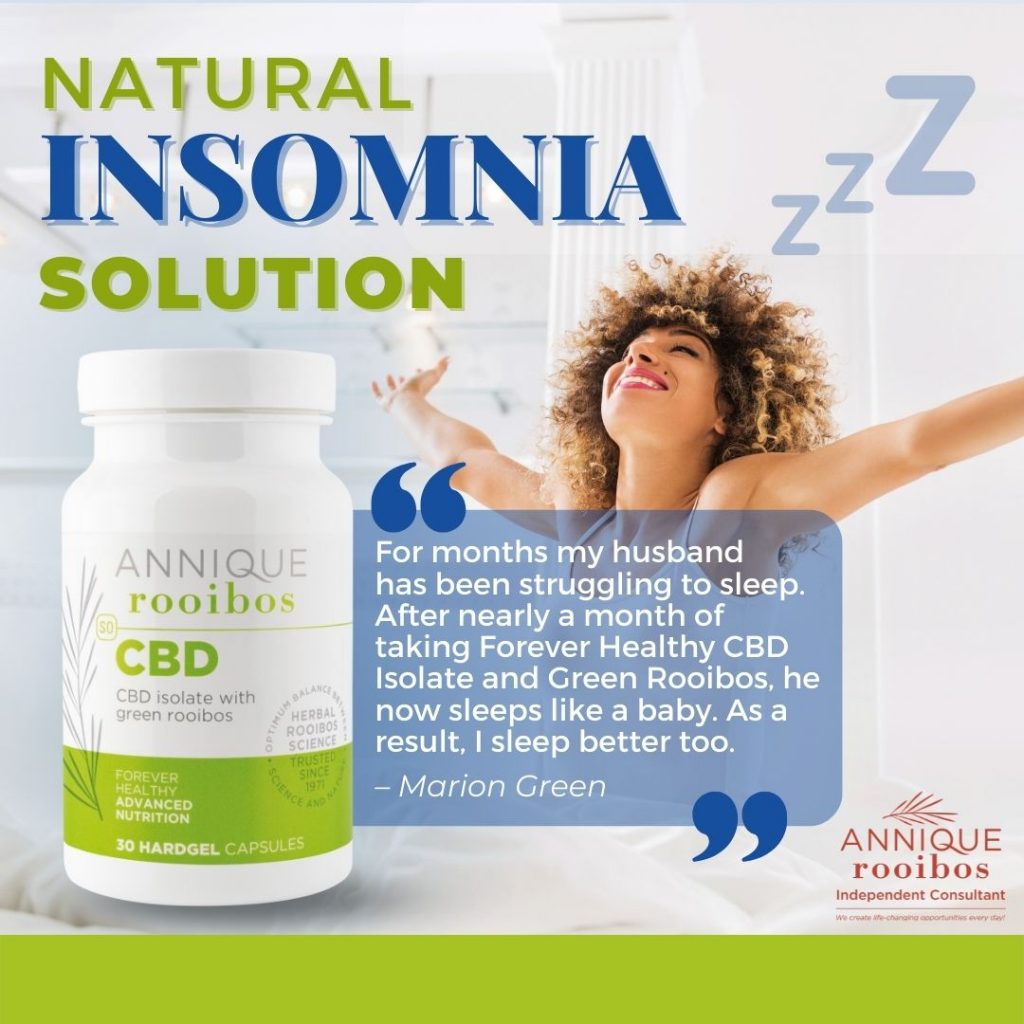 CBD Isolate and Green Rooibos – 30 Hardgel Capsules